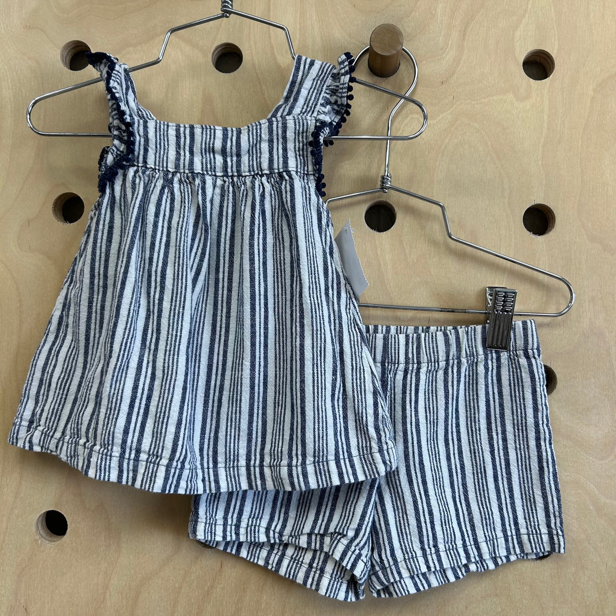 Blue Striped Outfit