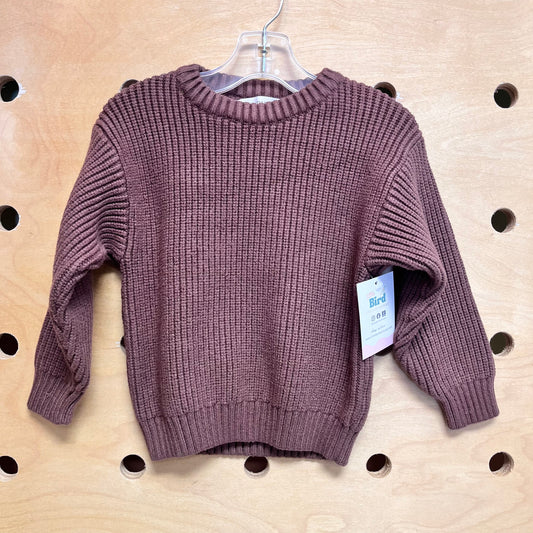 Brown Bamboo Blend Sweater