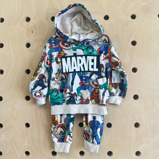 Marvel Characters Hoodie Outfit