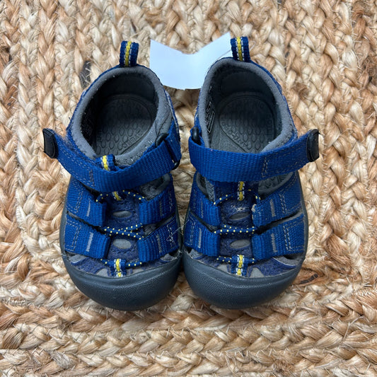 Blue Velcro Seacamp Sandals
