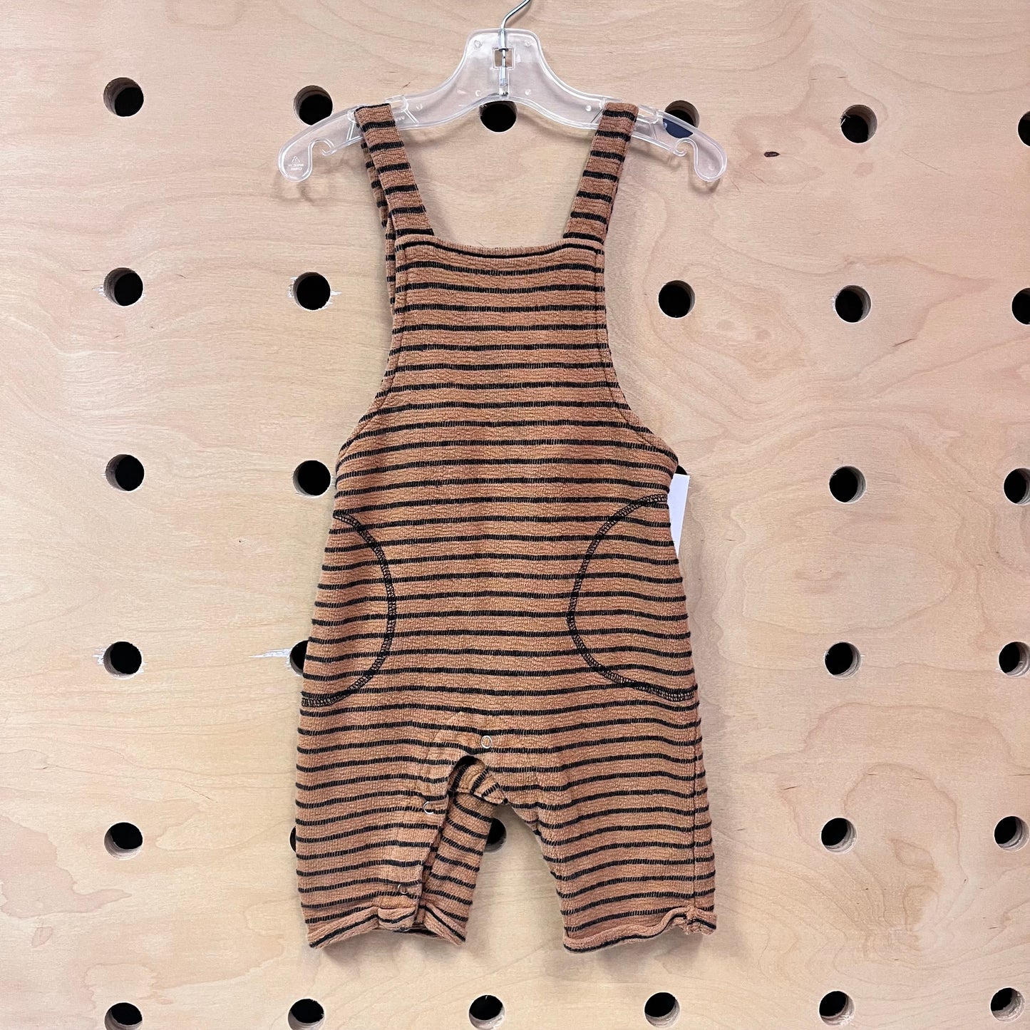 Brown & Black Textured Romper