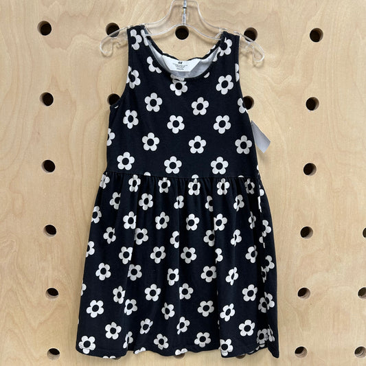 Black & White Floral Dress