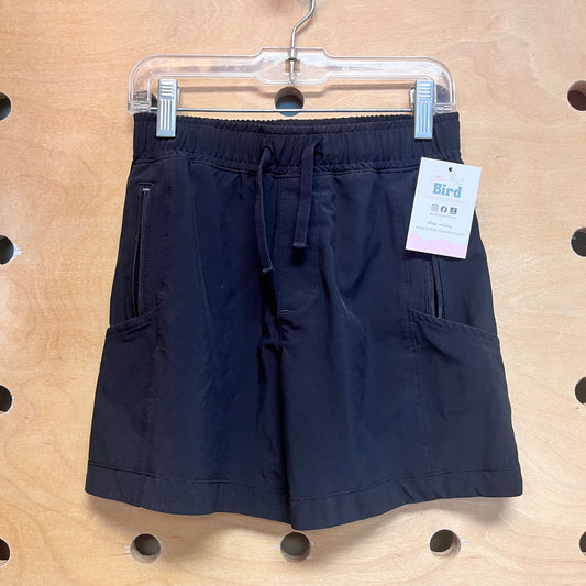 Black Drawstring Shorts