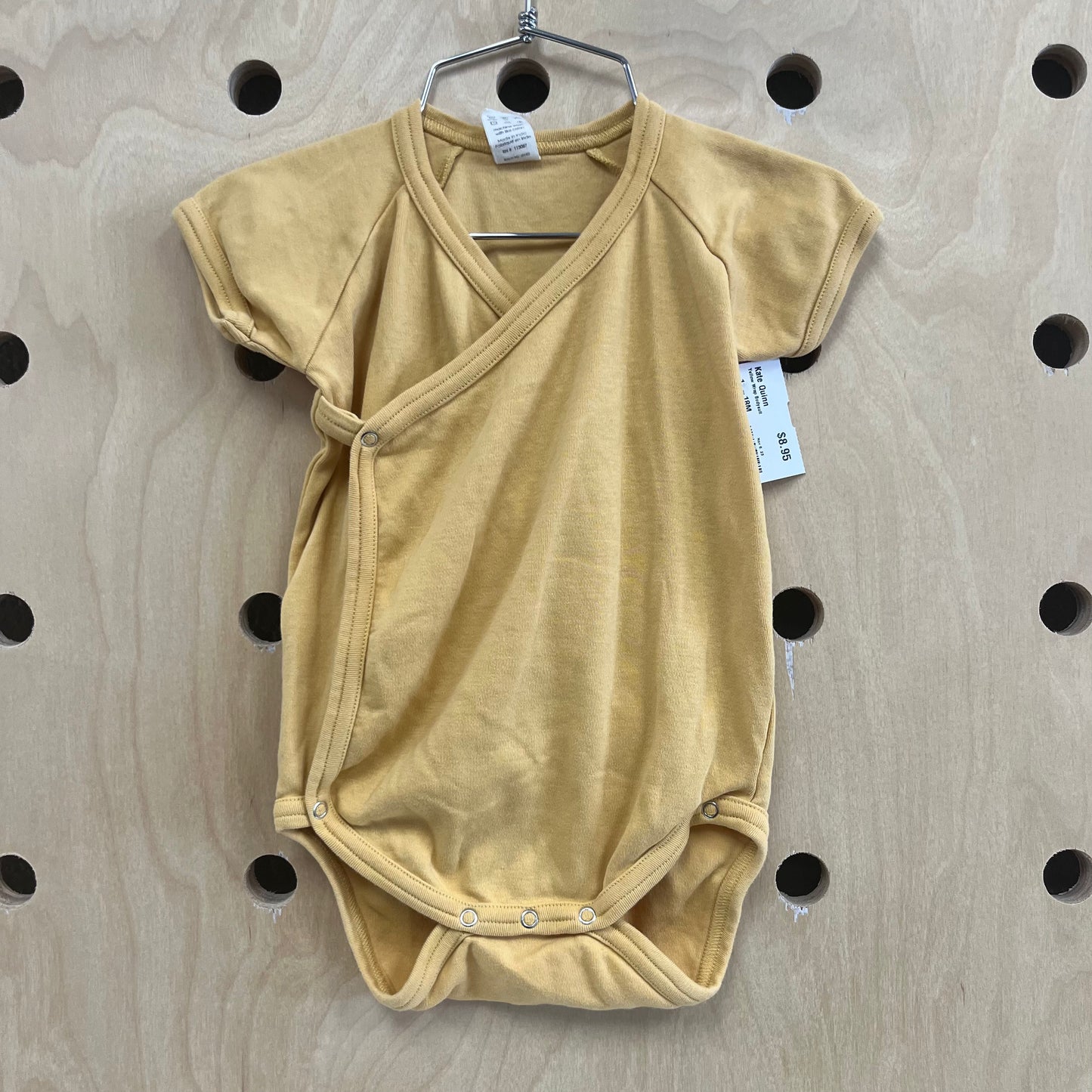 Yellow Wrap Bodysuit