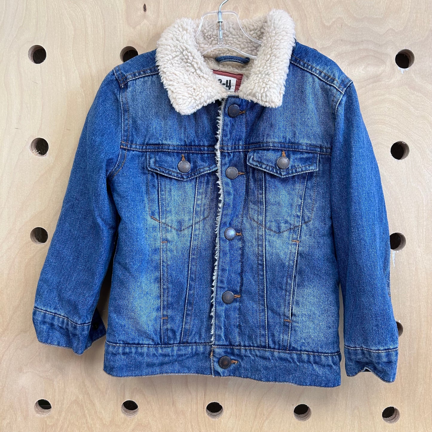 Sherpa Lined Denim Jacket