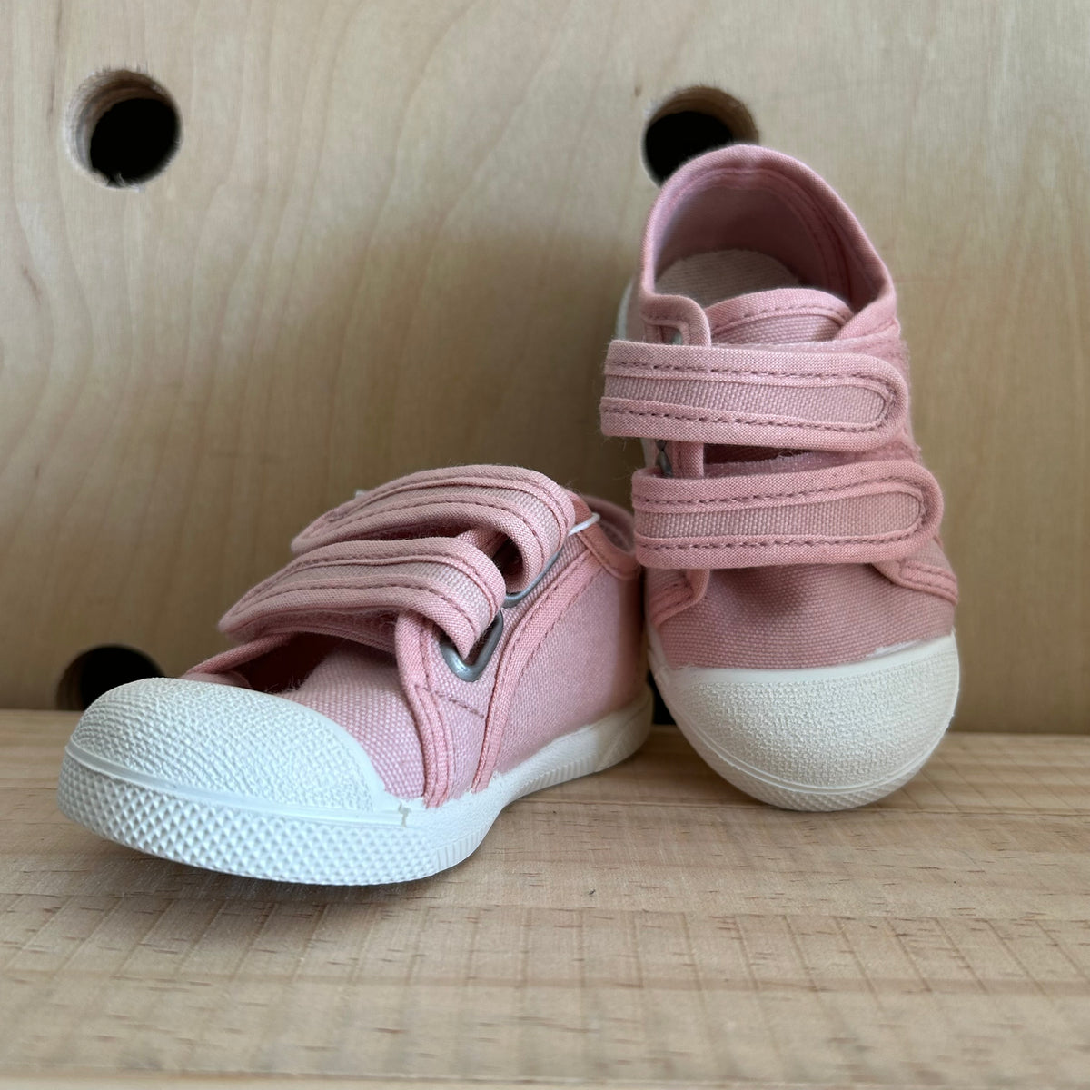 Pink Velcro Sneakers NEW!