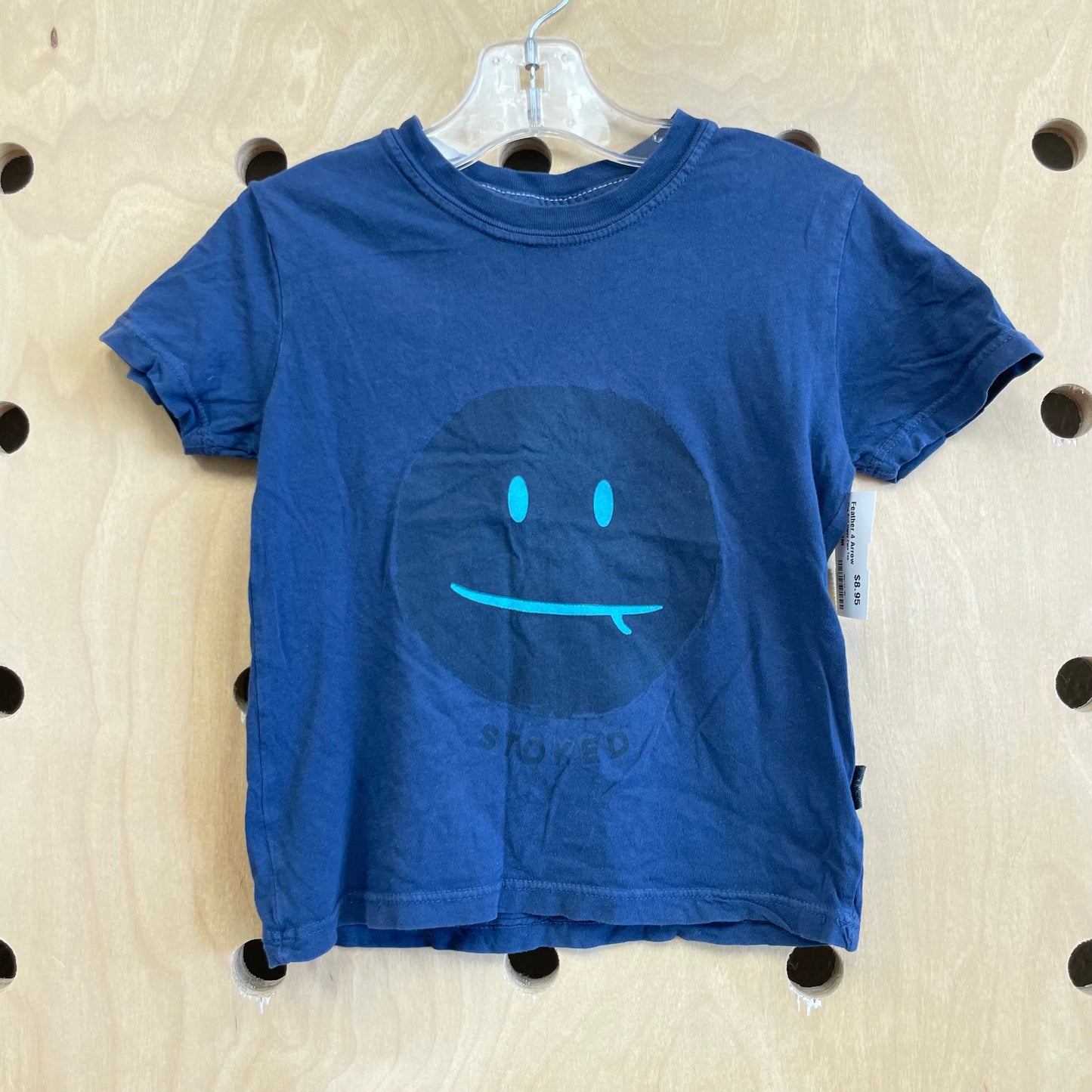Blue Surf Happy Face Tee