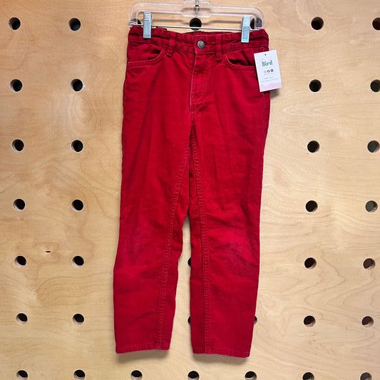 Red Cord Pants