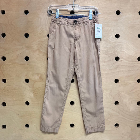 Tan Straight Pants