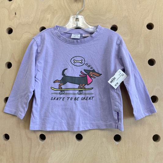 Purple Skate To Be Great Tee