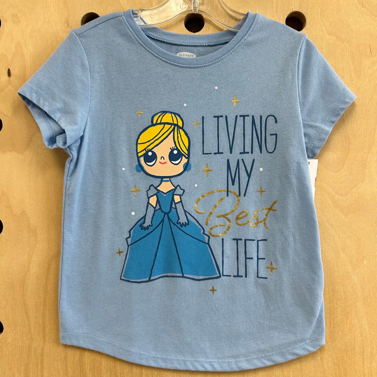 Blue Cinderella Best Life Tee