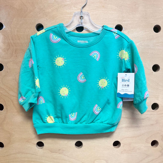 Green Suns/Rainbows LS NEW!