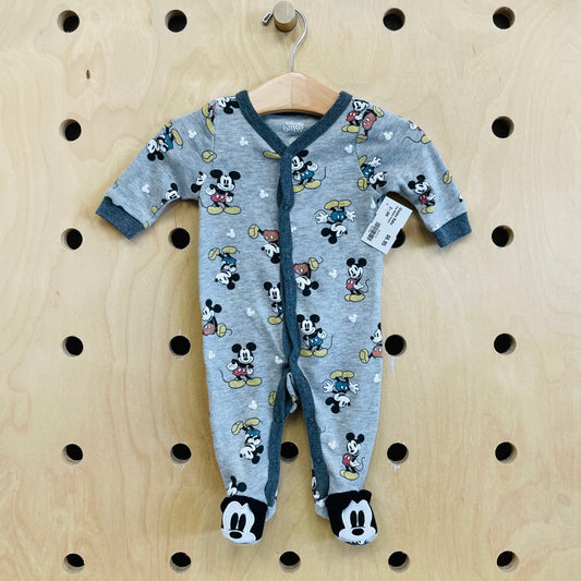 Grey Mickey Romper