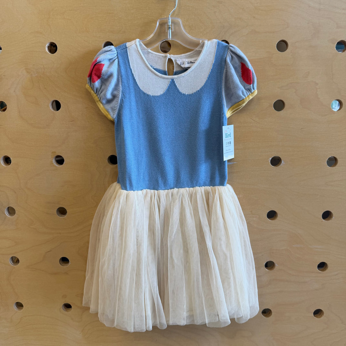 Knit Snow White Tulle Dress