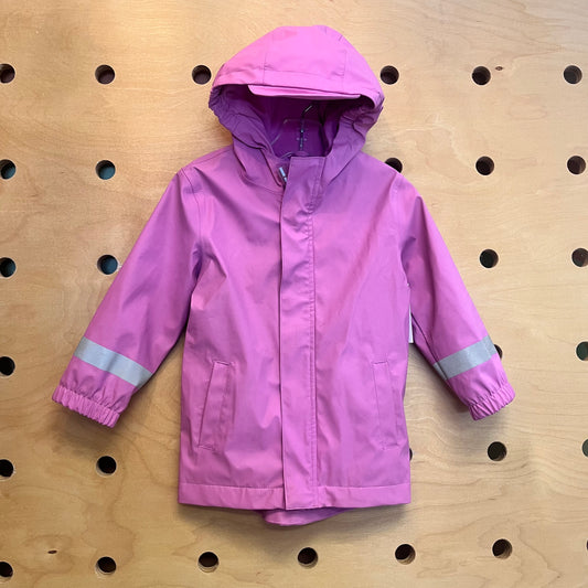 Pink Lined Water Resistant Jacket