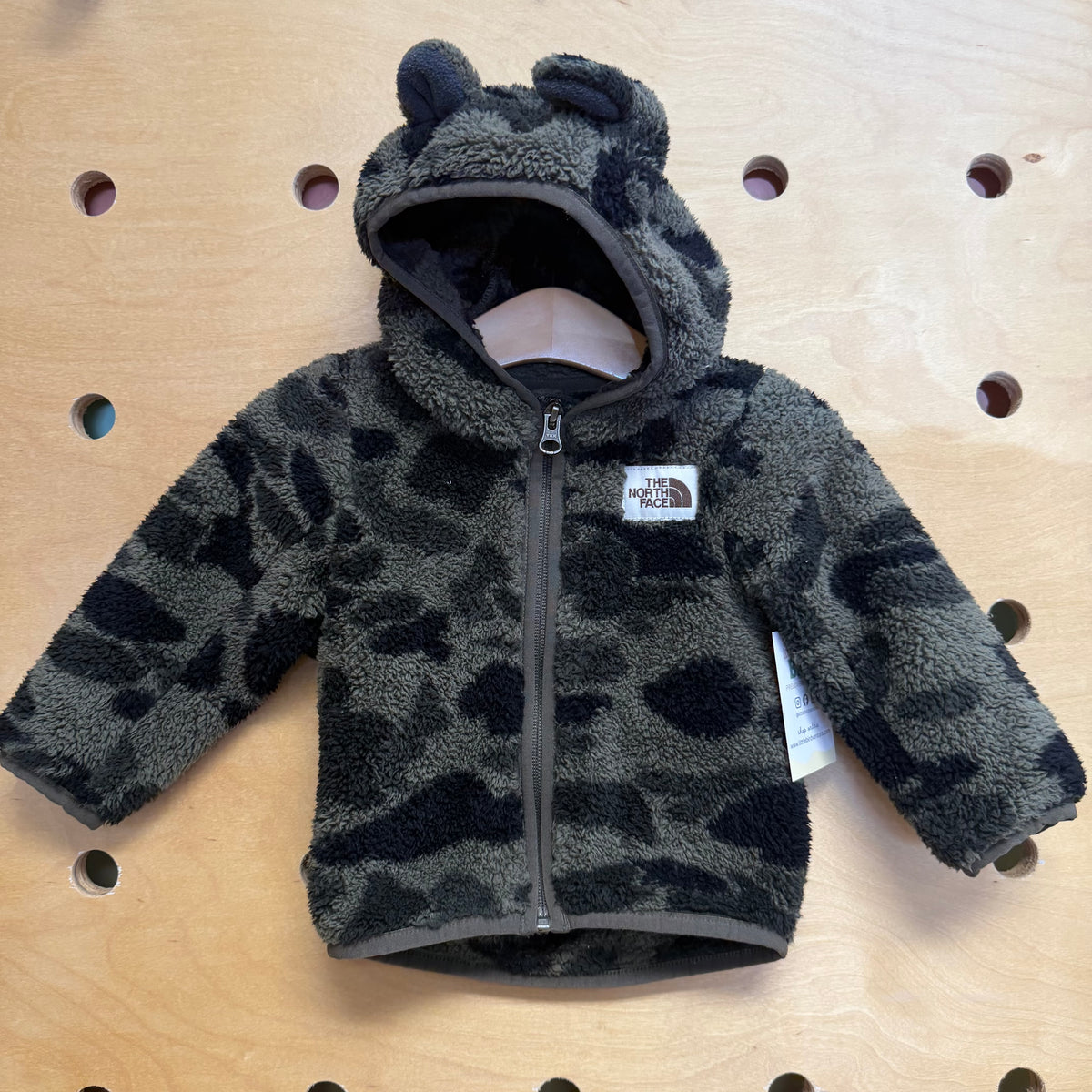 Green Camo Fleece Jacket