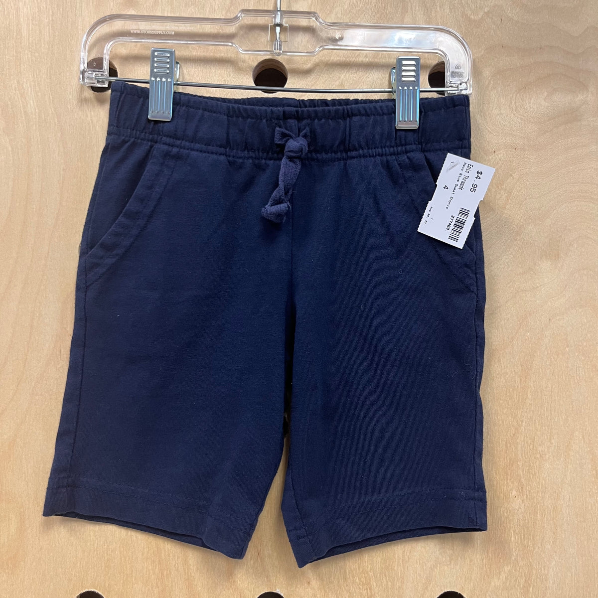 Navy Blue Sweat Shorts