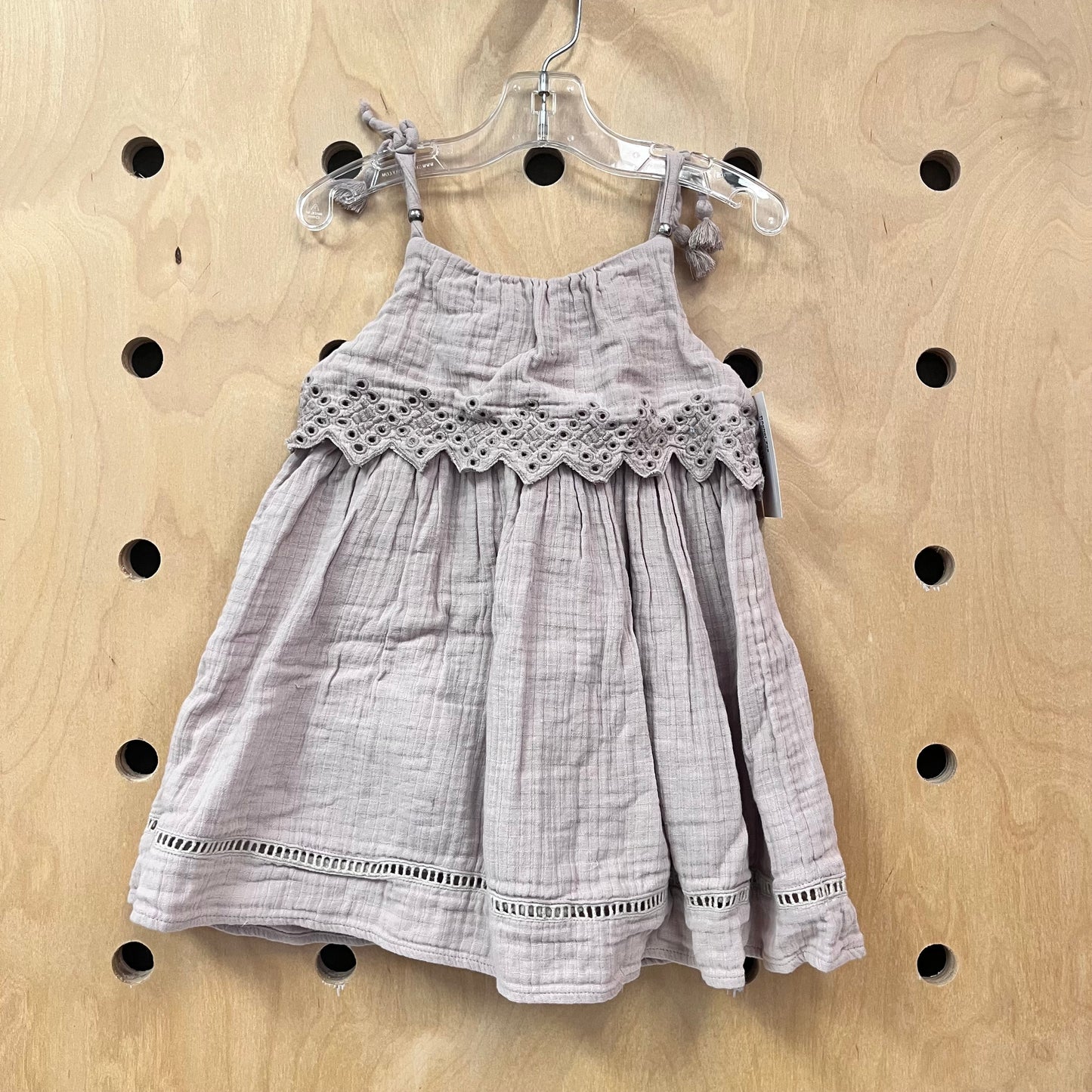 Tan Gauze Dress