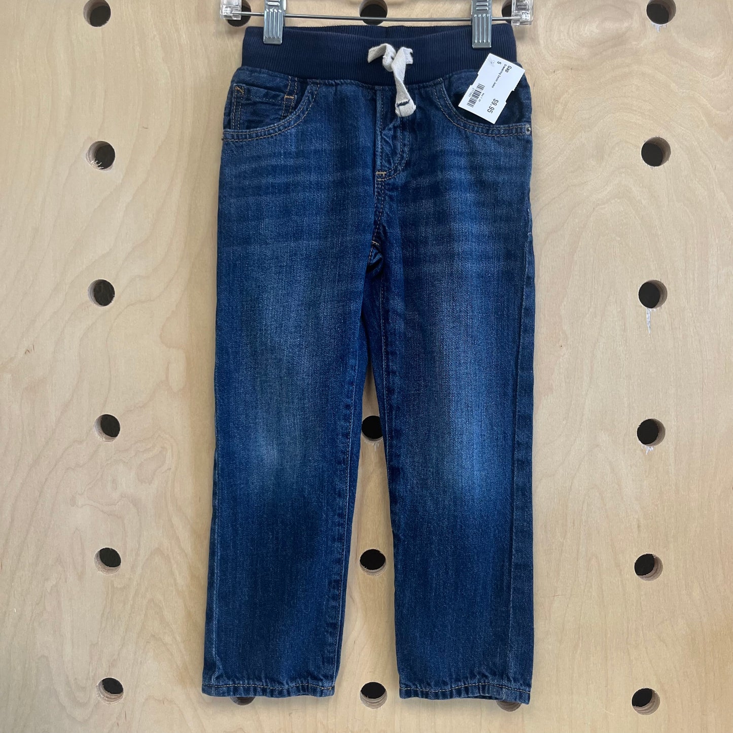 Drawstring Denim Jeans