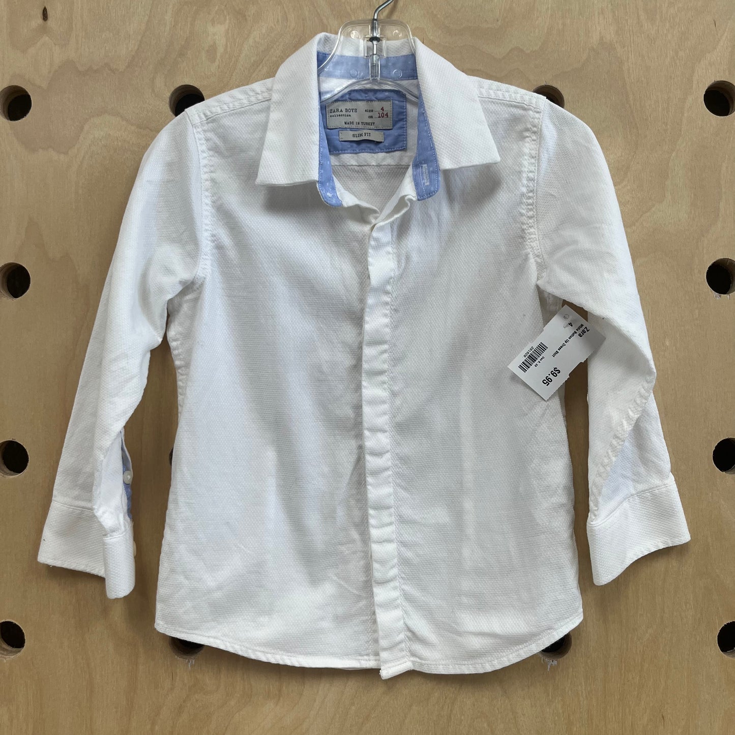 White Button Up Dress Shirt