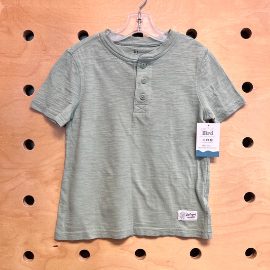 Green Henley Tee