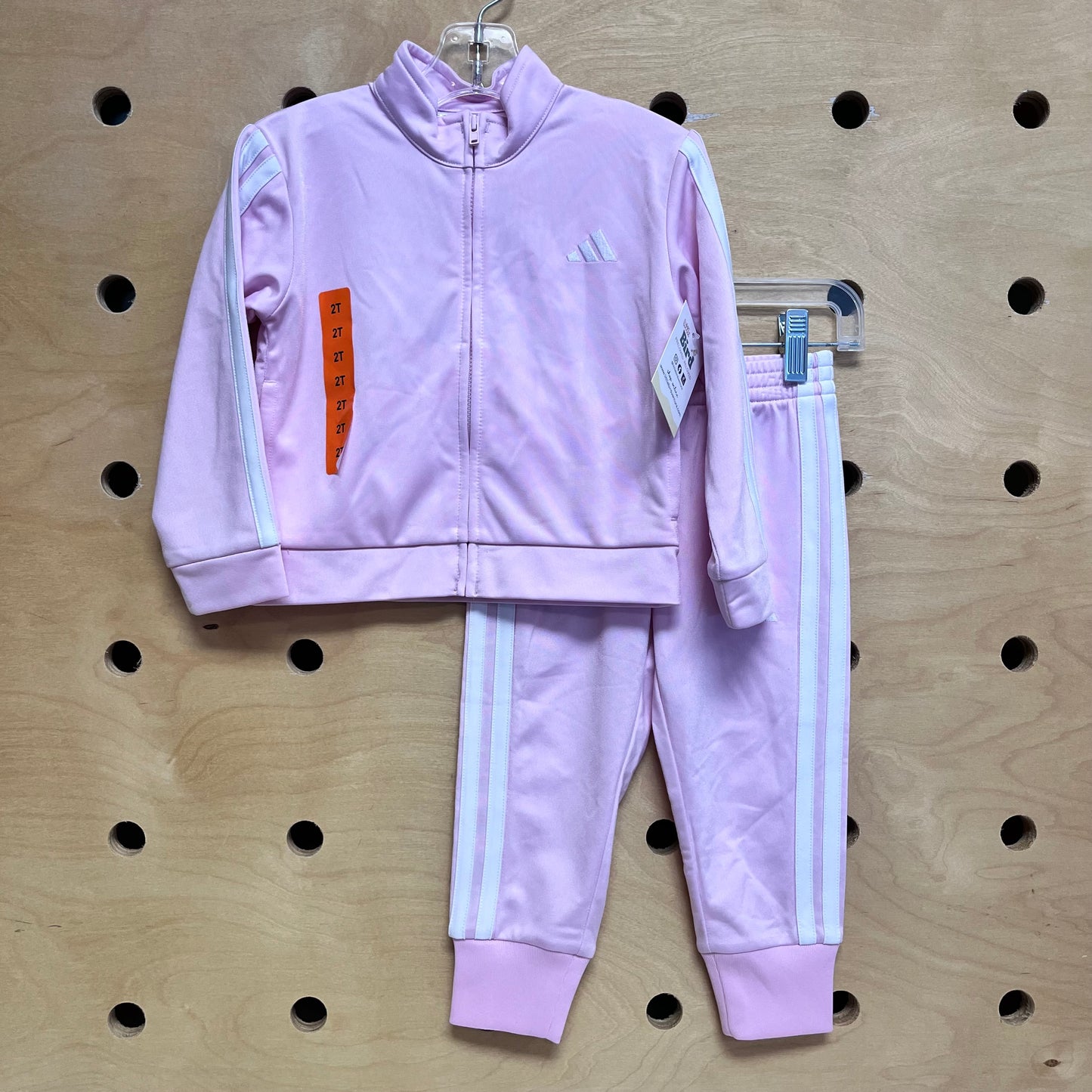 Pink/White Embroider Logo Jump Suit NEW!