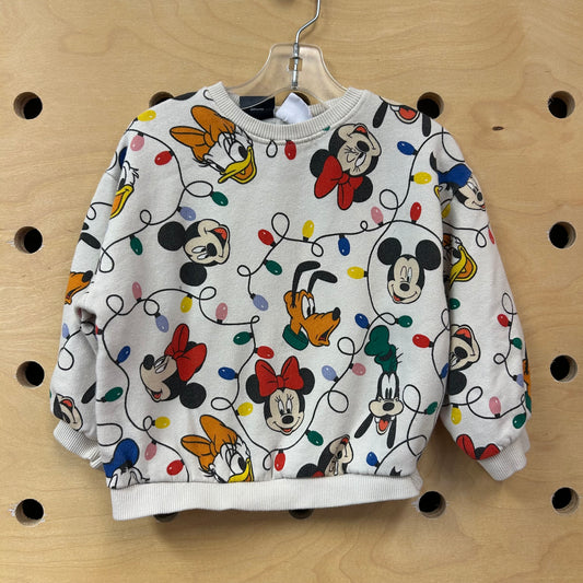 Holiday Lights Mickey & Friends Sweatshirt