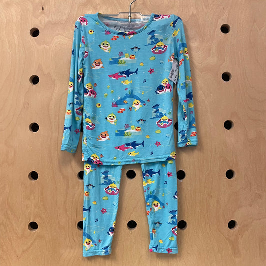 Baby Shark Bamboo Pajamas