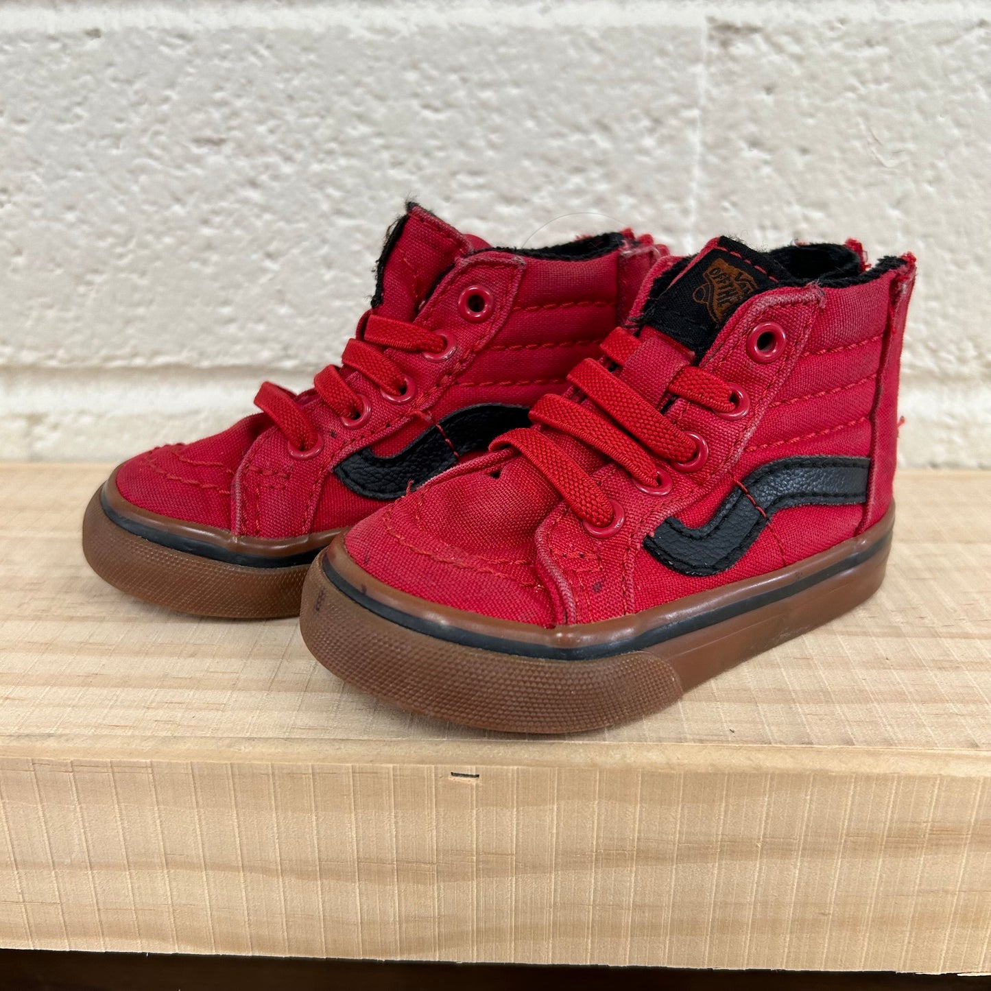 Red & Black Hi Tops