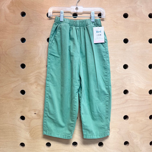 Green Wide Leg Pants