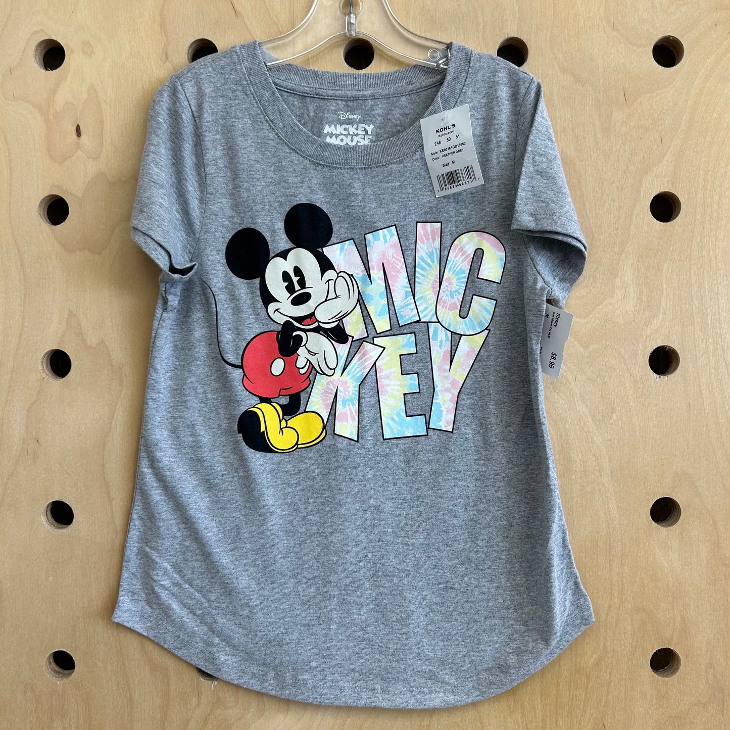 Grey Mickey Tee NEW!