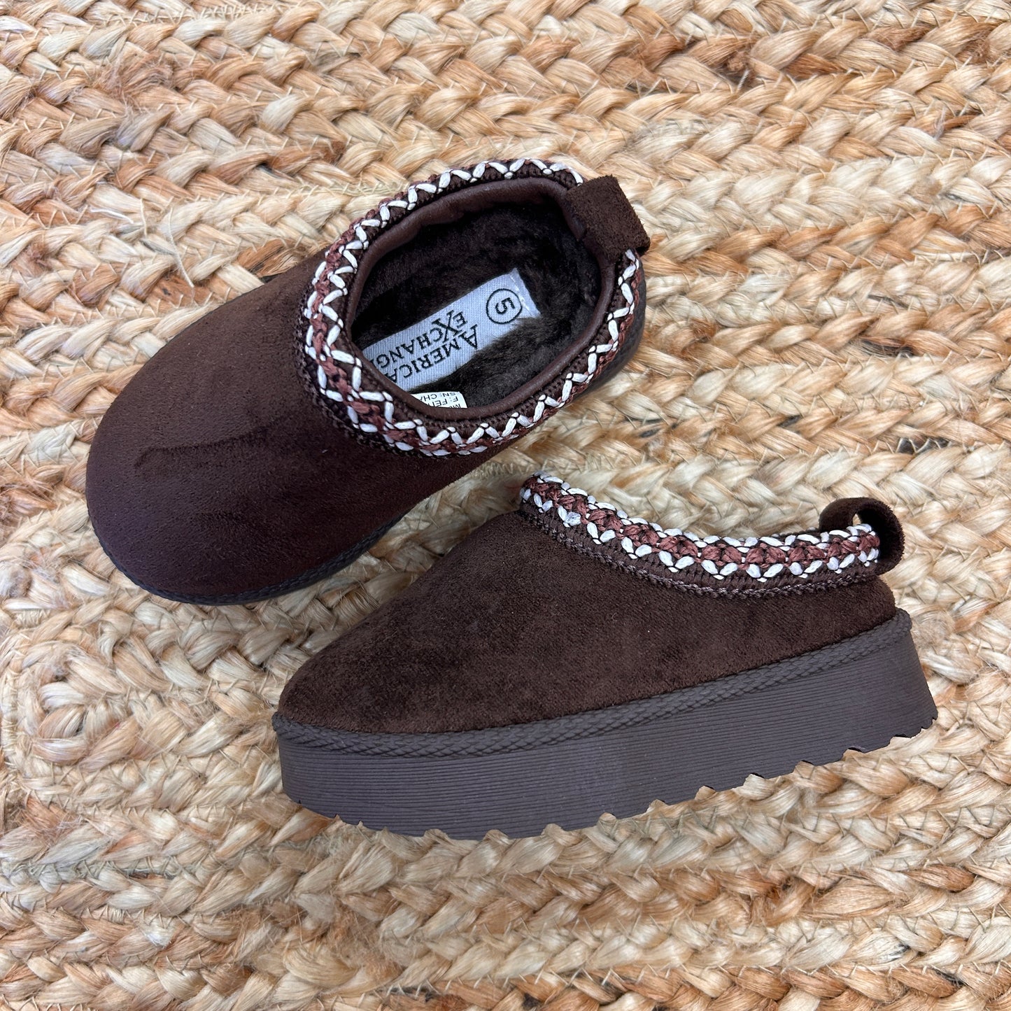 Chocolate Brown Slip On Clogs