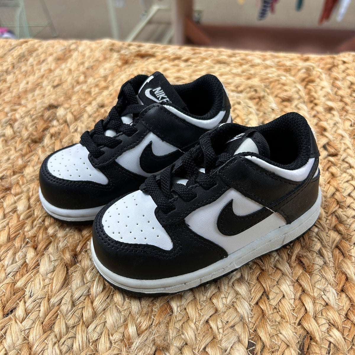 Black/White Panda Dunks