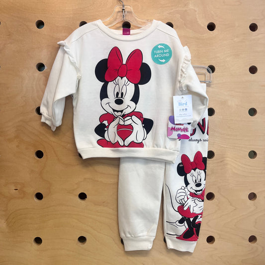 Cream Minnie Fleece Outfit NEW!