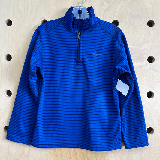 Blue Striped Baselayer Pullover