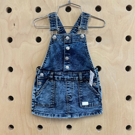 Dark Wash Denim Jumper