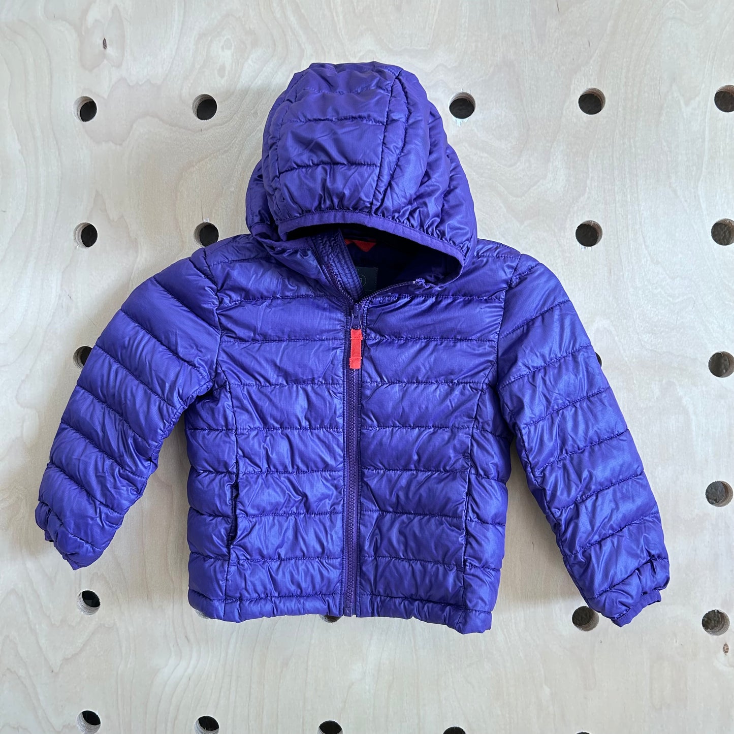 Purple Lightweight Puffer Jacket