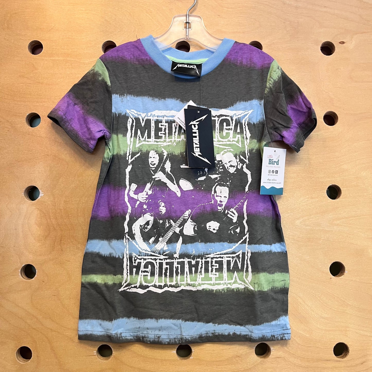 Tie Dyed Metallica Tee NEW!