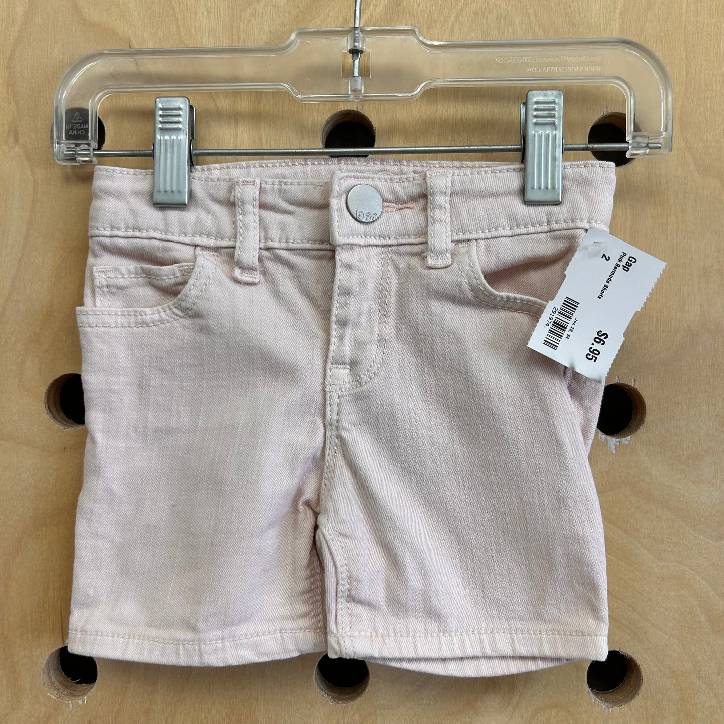 Pink Bermuda Shorts