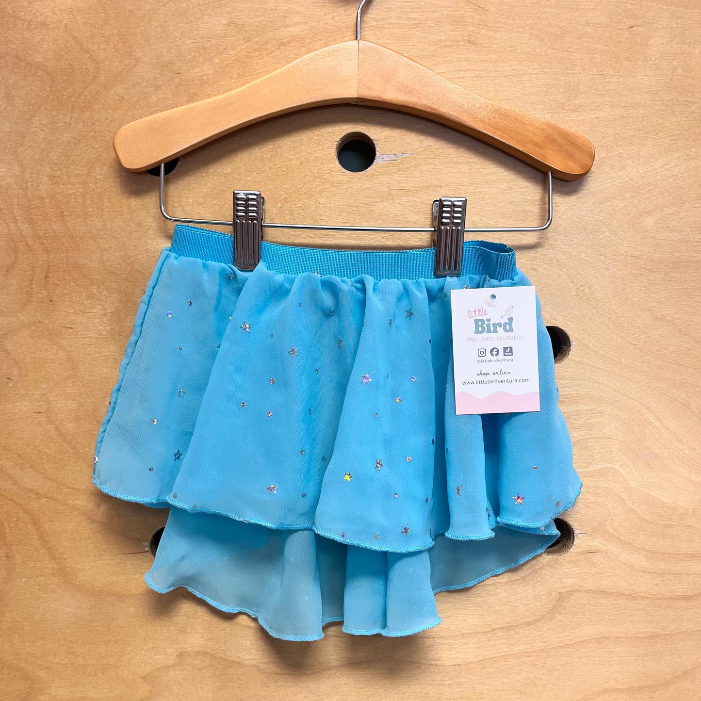 Blue Stars Dance Skirt