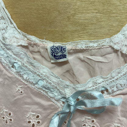 Silk Baby Pink Tank