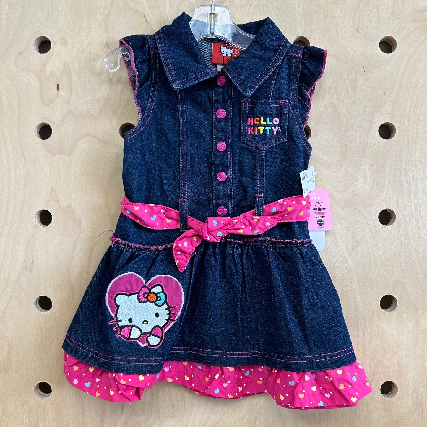 Denim Hello Kitty Dress NEW!  Little Bird