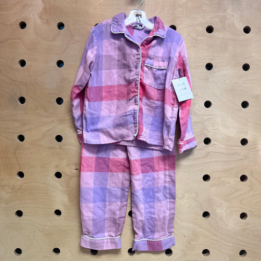 Pink/Purple Plaid Pajamas