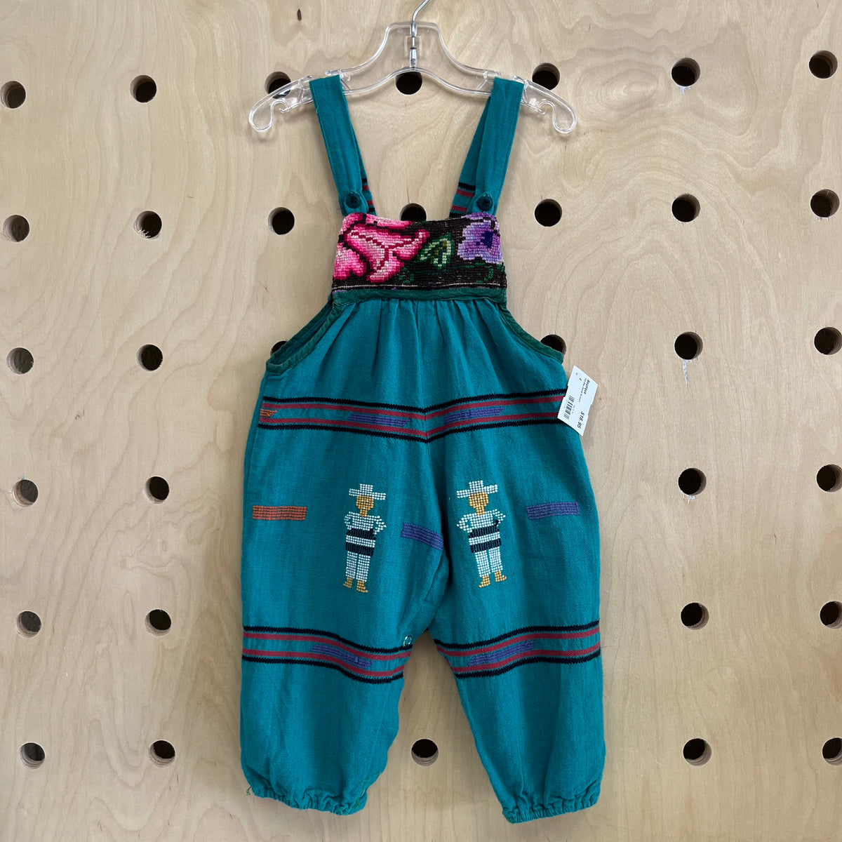 Teal Peruvian Overalls