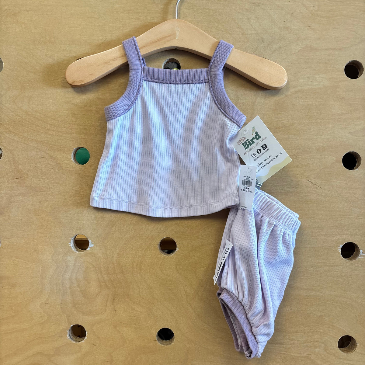 Lavender Ribbed Outfit NEW!