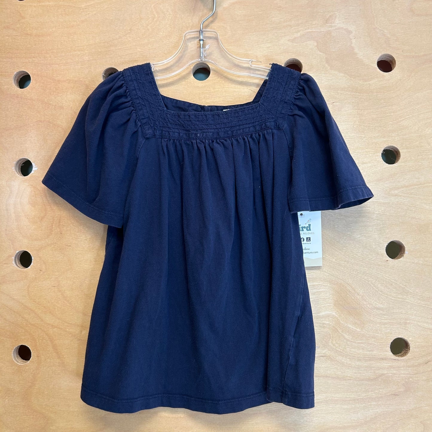 Navy Cotton Tee