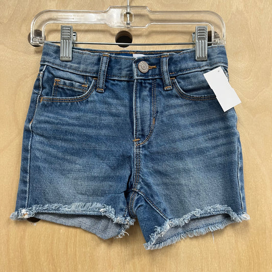 Denim Slouchy Straight Shorts