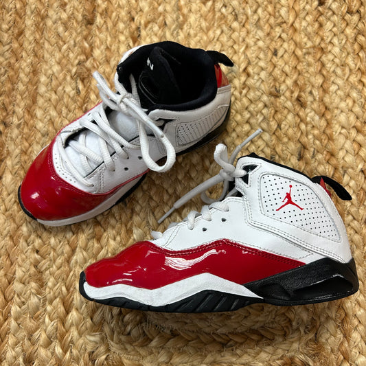 Red & Black B Loyal Jordan Hi Tops