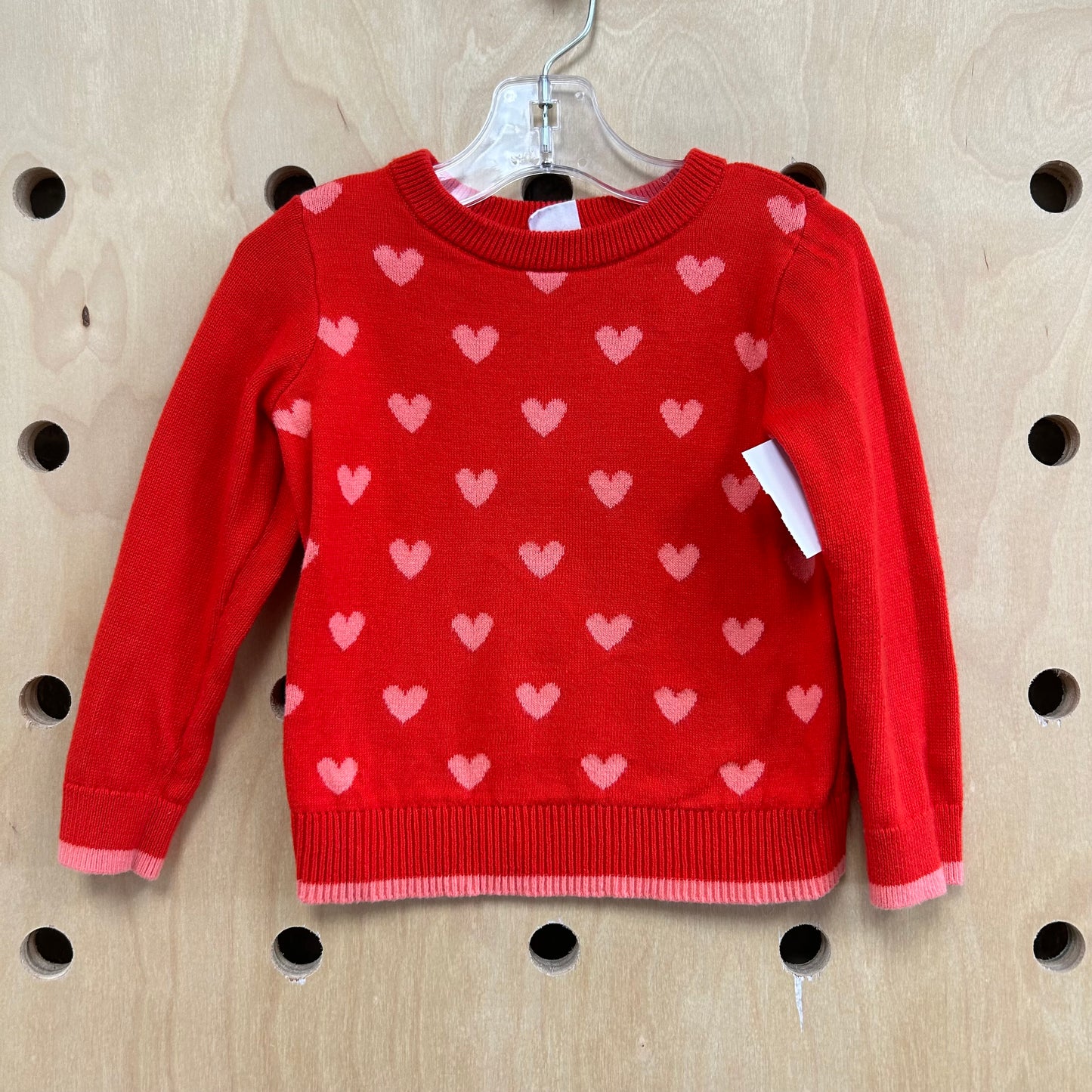 Red Hearts Sweater