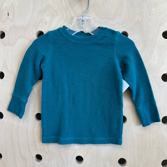 Teal Thermal Long Sleeve